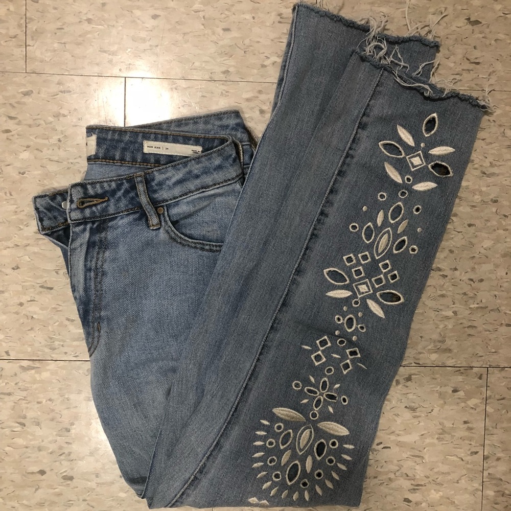 PacSun high waisted mom jeans size 24